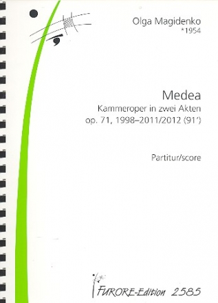 Medea op.71  Partitur