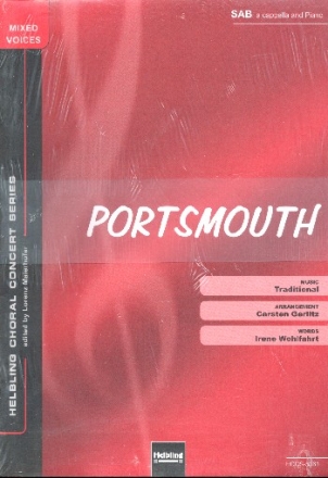 Portsmouth SAB+Klavier fr gem Chor (SAB) und Klavier Partitur