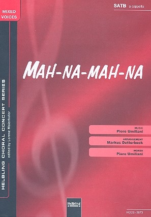 Mah-na-mah-na fr gem Chor a cappella Partitur