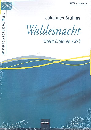 Waldesnacht op.62 Nr.3 fr gem Chor (SATB) a cappella Chorpartitur