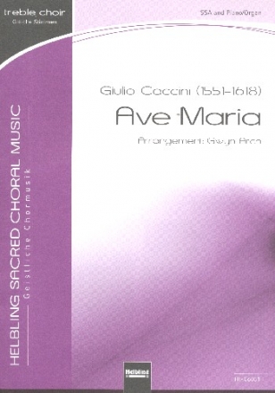 Ave Maria fr Frauenchor und Klavier (Orgel) Partitur