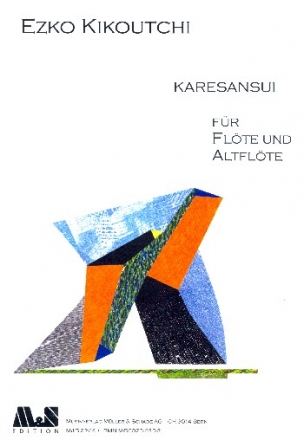 Karesansui fr Flte und Altflte Partitur