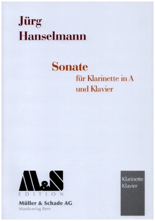 Sonate fr Klarinette in A und Klavier