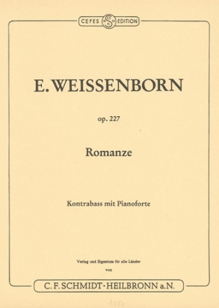 Romanze op.227 fr Kontrabass und Klavier