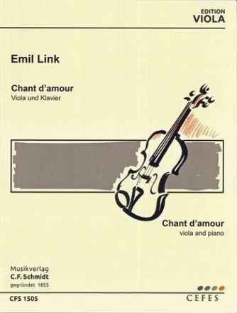 Chant d'amour fr Viola und Klavier