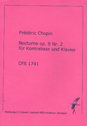 Nocturne op.9,2 fr Kontrabass und Klavier