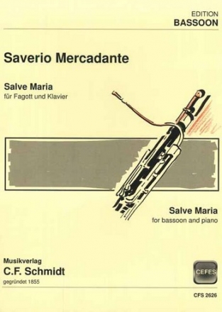 Salve Maria fr Fagott und Klavier