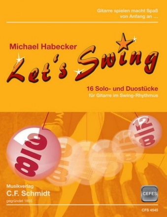 Let's swing fr Gitarre/Tabulatur Spielpartitur