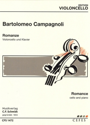 CFS1472  B.Campagnoli, Romanze op.34 fr Violoncello und Klavier