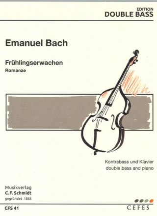 CFS41  Emanuel Bach, Frhlingserwachen (Romanze) - fr Kontrabass und Klavier