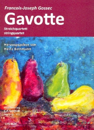 Gavotte fr Streichquartett Partitur und Stimmen