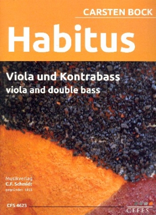 Habitus fr Viola und Kontrabass 2 Spielpartituren