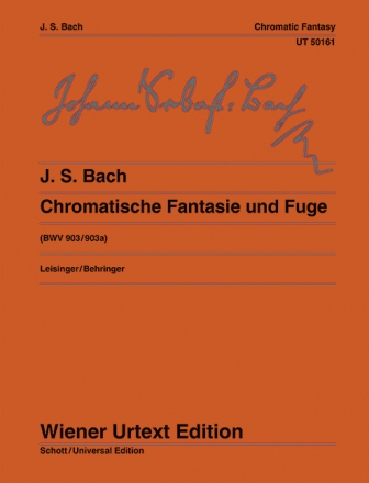 Chromatische Fantasie und Fuge BWV903 fr Klavier mit Frhfassung BWV903a