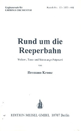 Rund um die Reeperbahn: fr Salonorchester Ergnzungsstimmen