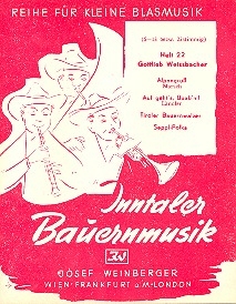 Inntaler Bauernmusik Band 22 fr kleine Blasmusik Stimmen