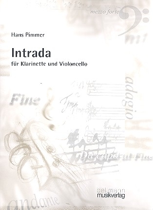 Intrada fr Klarinette und Violoncello Spielpartitur