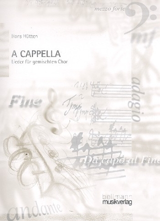 A cappella fr gem Chor a cappella Partitur