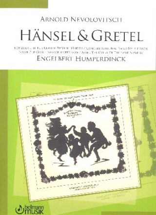 Konzertsuite ber Hnsel und Gretel fr Klavier zu 4 Hnden Spielpartitur