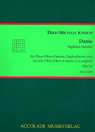 Danse op.26 fr Oboe (Oboe d'amore/Englischhorn)