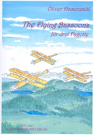 The flying Bassoons fr 3 Fagotte Partitur und Stimmen