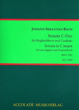 Sonate C-Dur BWV1027 fr Englischhorn und Cembalo