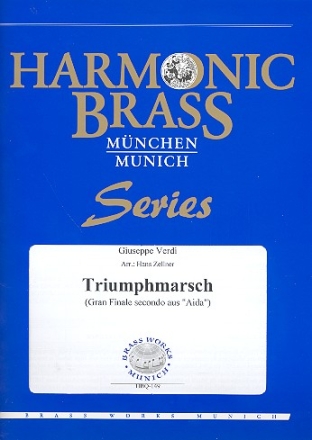 Triumphmarsch aus Aida fr 2 Trompeten, Horn, Posaune und Tuba Partitur und Stimmen