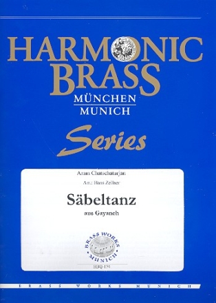 Sbeltanz aus Gayaneh fr 2 Trompeten, Horn, Posaune und Tuba Partitur und Stimmen