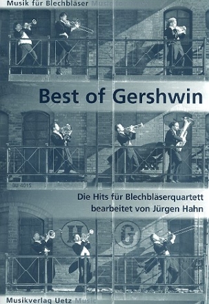 Best of Gershwin fr 2 Trompeten und 2 Posaunen Partitur und Stimmen