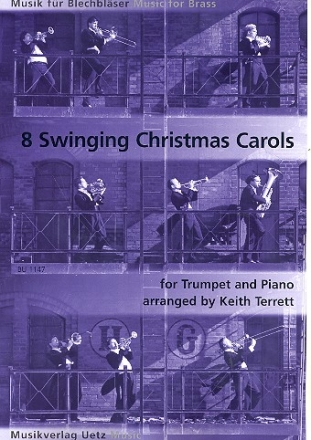 8 swinging Christmas Carols for trumpet and piano