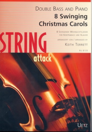 8 swinging Christmas Carols for double bass and piano