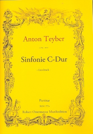 Sinfonie C-Dur fr Orchester Partitur