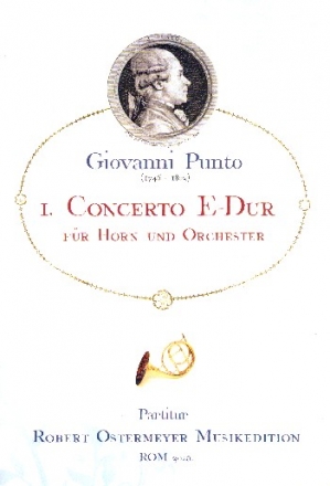 Punto, Giovanni 1. Konzert fr Horn Horn, Orchester Partitur