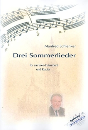 3 Sommerlieder fr Solo-Instrument und Klavier