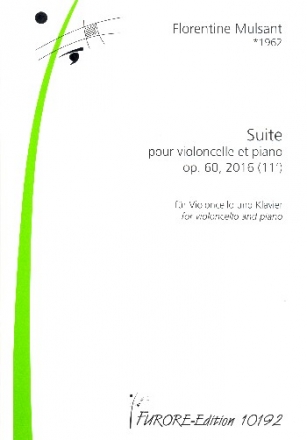 Suite op.60 fr Violoncello und Klavier