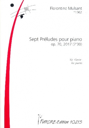 7 Prludes op.70 fr Klavier