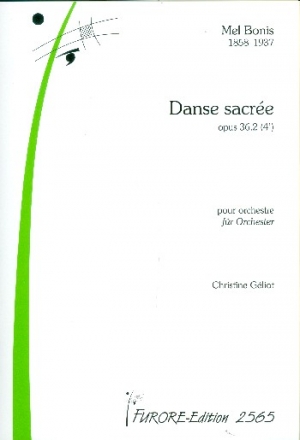 Danse sacre op.36,2 fr Orchester Partitur