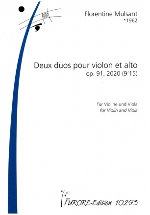 Deux duos op.91 pour violon et alto