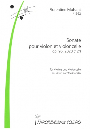 Sonate op.96 fr Violine und Violoncello Partitur und Stimmen