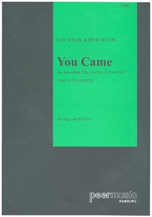 You came: fr Klavier/Gesang/Gitarre