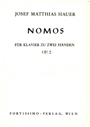 Nomos op.2 fr Klavier