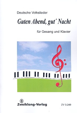 Guten Abend gut' Nacht fr Gesang und Klavier