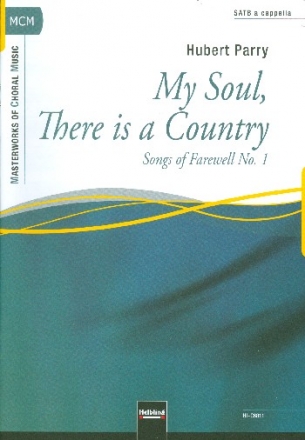 My Soul there is a Country fr gem Chor a cappella Partitur