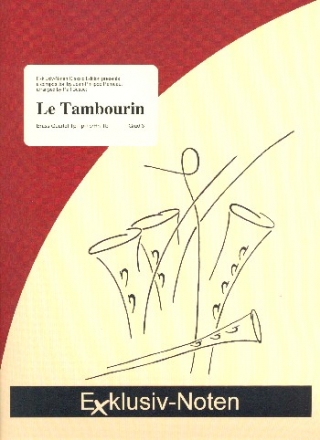 Le tambourin fr 4 Blechblser Partitur und Stimmen