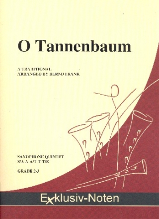 O Tannenbaum fr 5 Saxophone Partitur und Stimmen