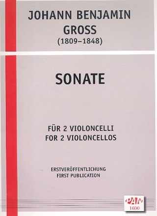 Sonate fr 2 Violoncelli Stimmen