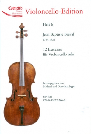 12 Exercises fr Violoncello Partitur