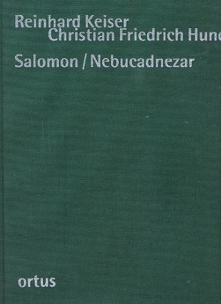 Salomon  und  Nebucadnezar  Partitur,  gebunden