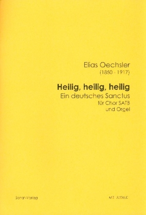 Heilig heilig heilig fr gem Chor und Orgel Partitur