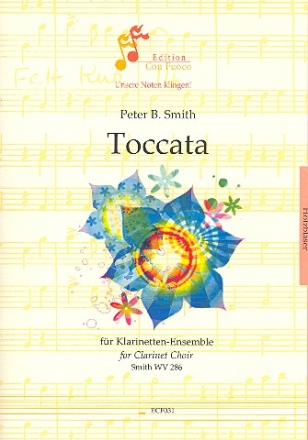 Toccata SmithWV286 fr 5 Klarinetten (BBBAltBass) Partitur und Stimmen