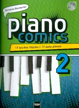 Piano Comics Band 2 (+CD) fr Klavier